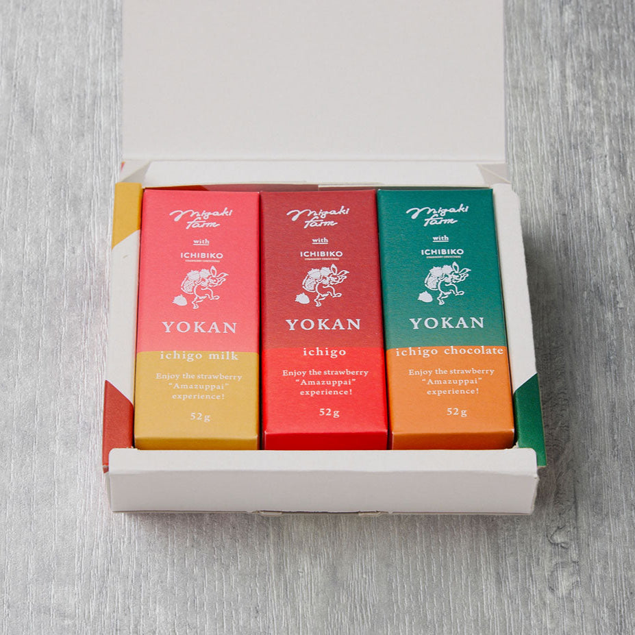 MIGAKI FARM × ICHIBIKO コラボ羊羹コラボ羊羹(3個入り)