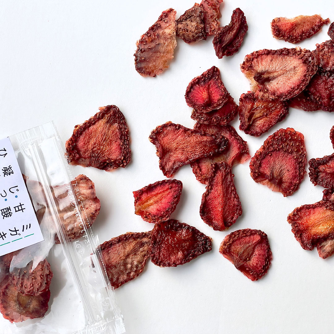 ミガキイチゴのドライフルーツ