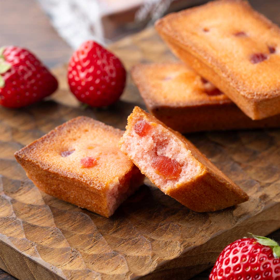 いちごフィナンシェ(1箱4個入)