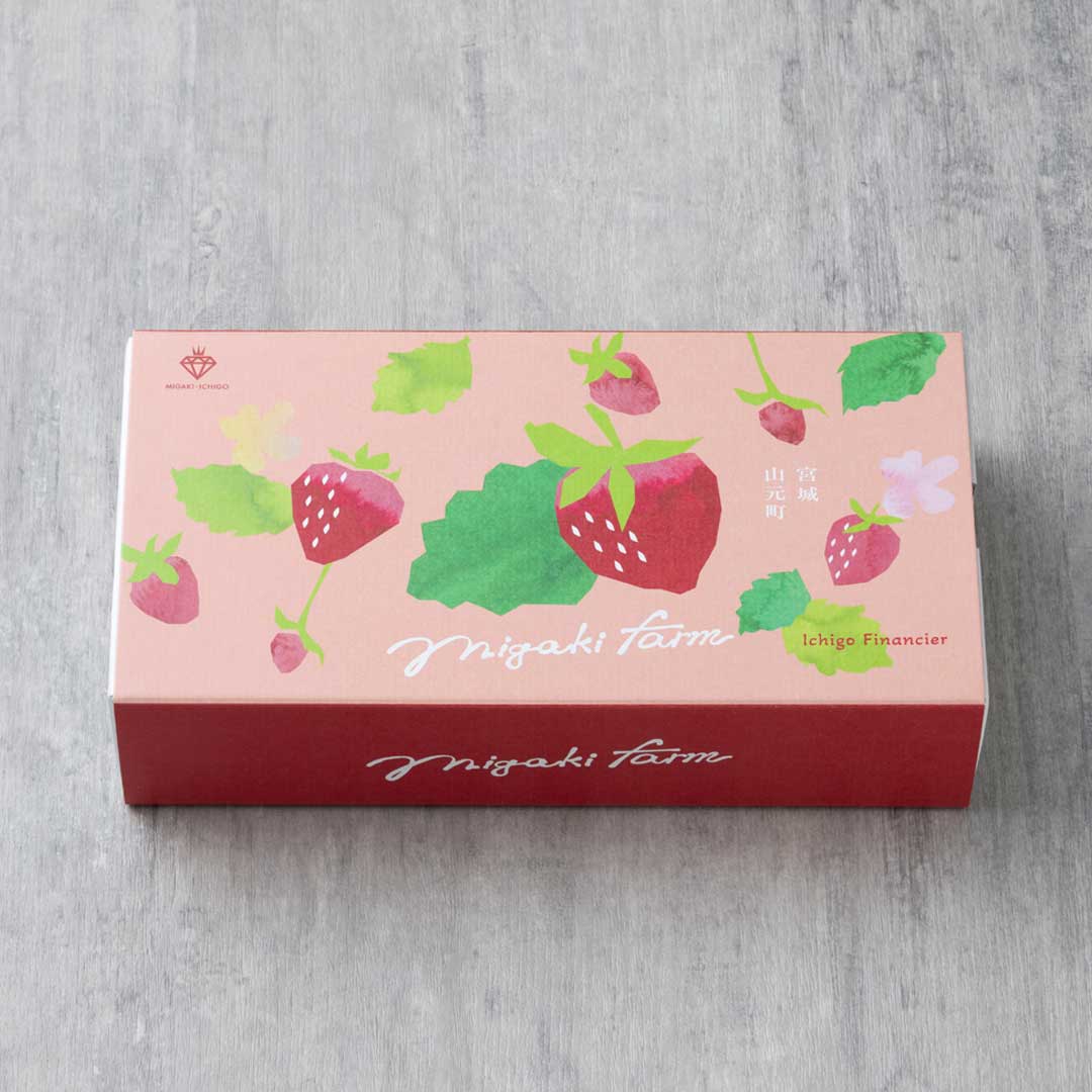 いちごフィナンシェ（1箱4個入）