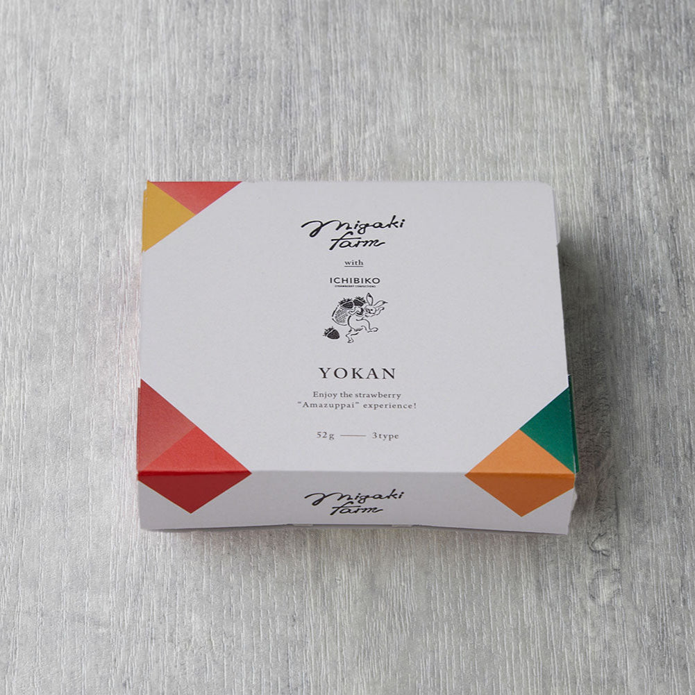MIGAKI FARM × ICHIBIKO コラボ羊羹コラボ羊羹（3個入り）