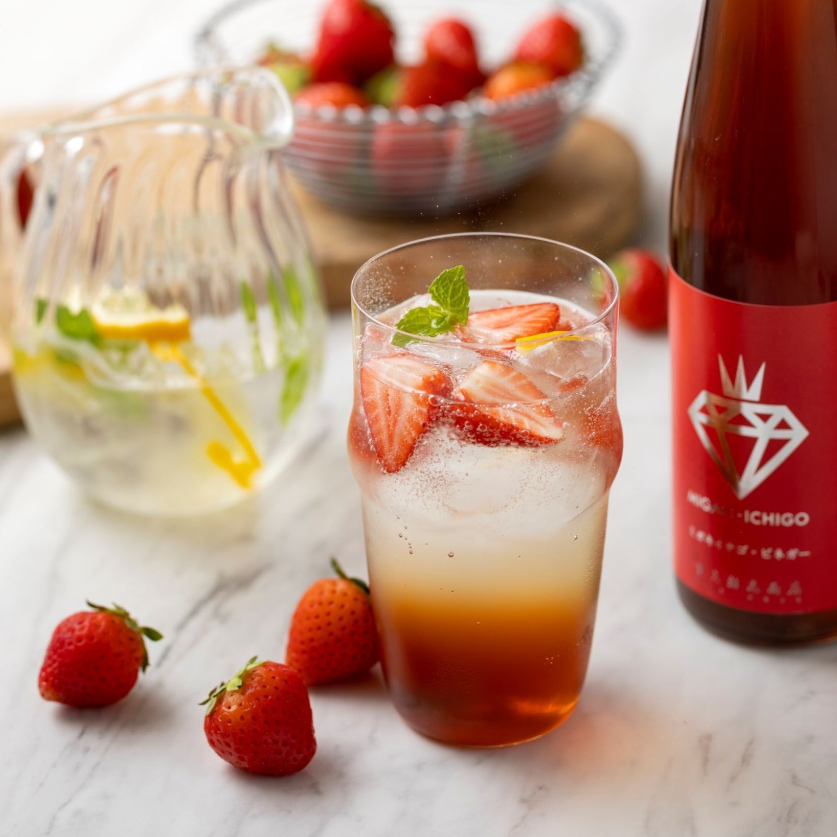 ミガキイチゴ・ビネガー 2点セット（500ml）