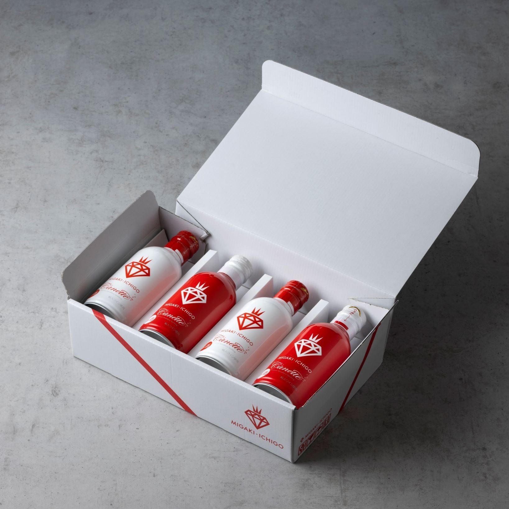 ミガキイチゴ・カネット 4本セット