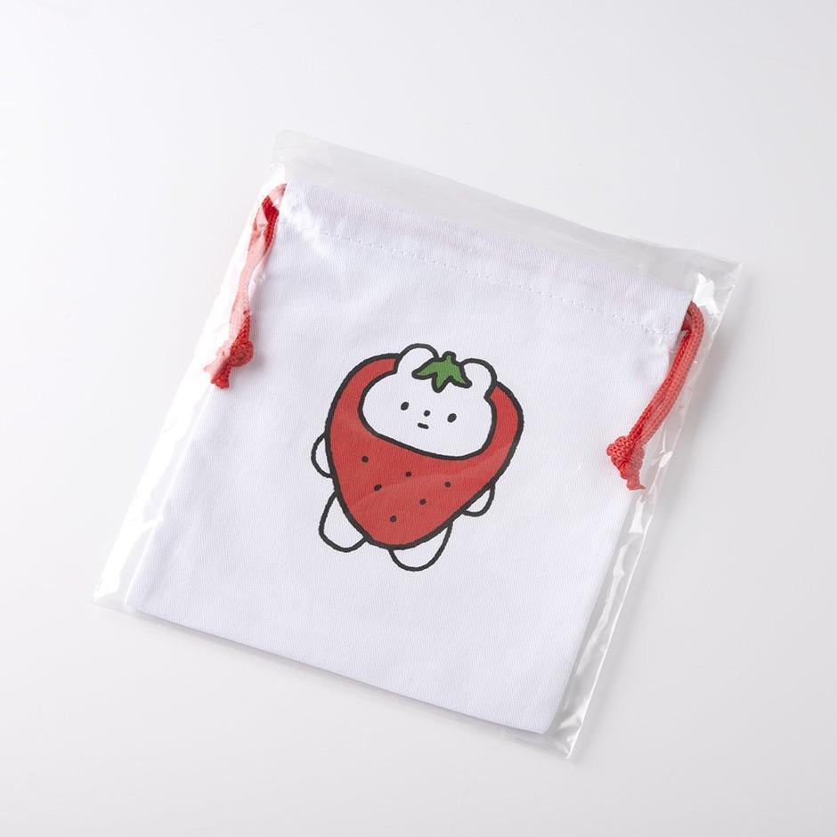 ミガきっこうちゃん 巾着ポーチ