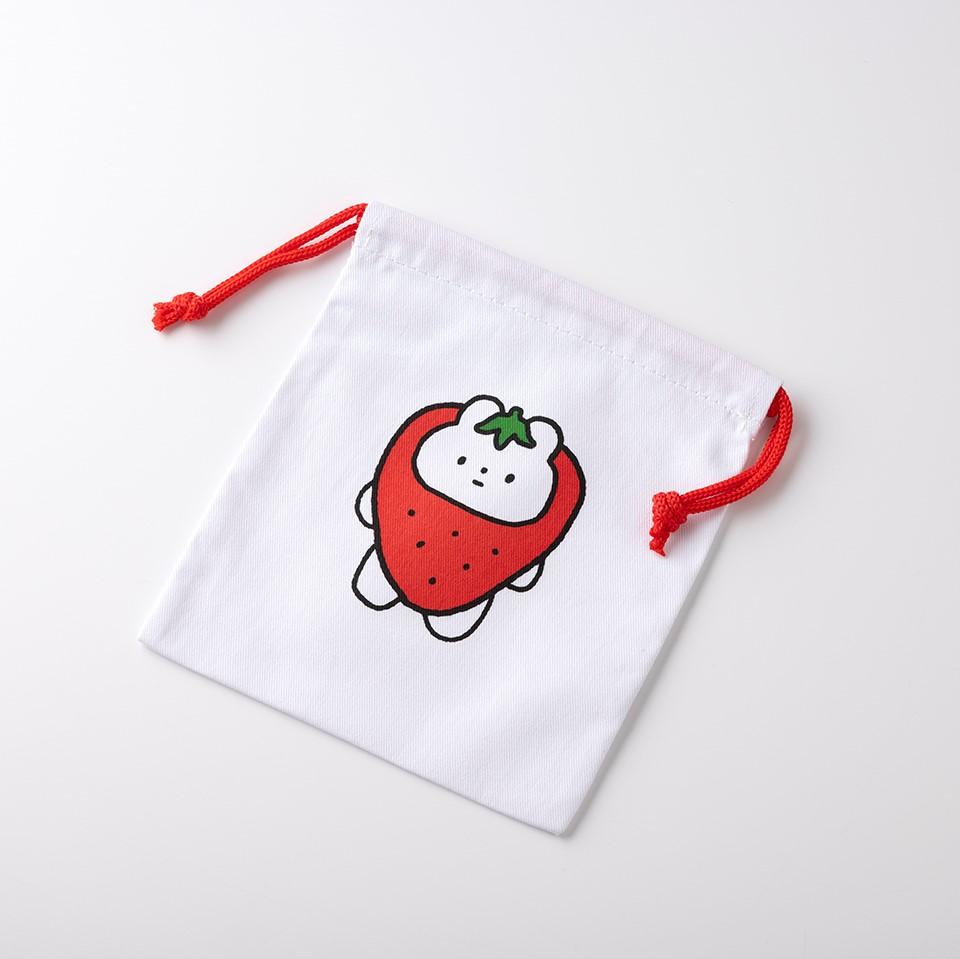 ミガきっこうちゃん 巾着ポーチ